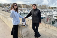 Consegna raccolta natalizia per il Canile Rifugio Orsa di Otranto